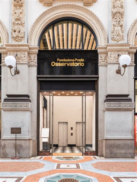 osservatorio prada foundation|fondazione prada sito ufficiale.